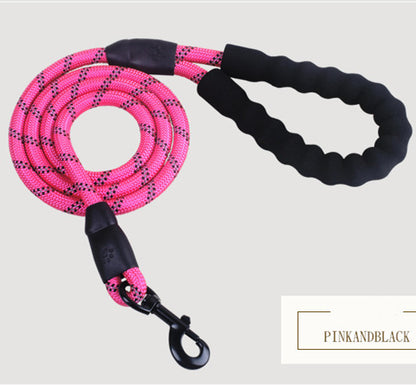 PetCarePlusShop®|Reflective Nylon Dog Leash for Small to Large Dogs