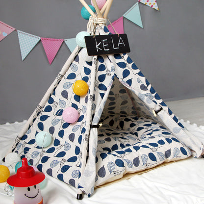 PetCarePlusShop®| Pet Teepee Tent Bed