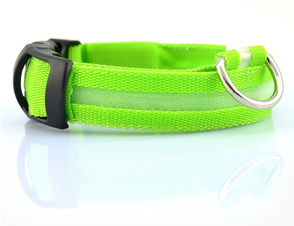 PetCarePlusShop®| Adjustable Nylon LED Pet Collar