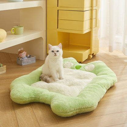 PetCarePlusShop®|Cozy Pet Bed Mat: Universal Thickened Fleece-lined Comfort for Cats & Dogs