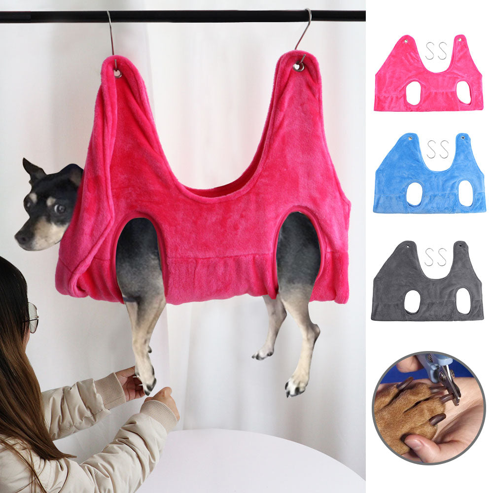 PetCarePlusShop®|Convenient Pet Grooming Hammock Helper Restraint bag