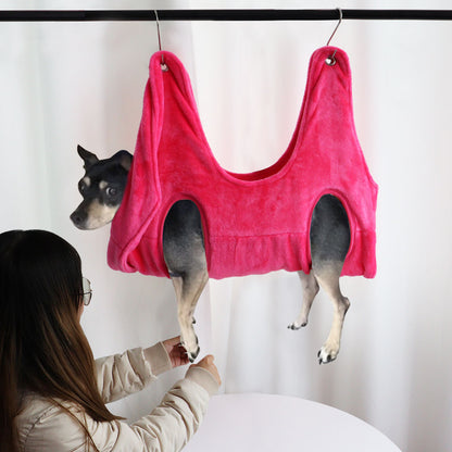 PetCarePlusShop®|Convenient Pet Grooming Hammock Helper Restraint bag