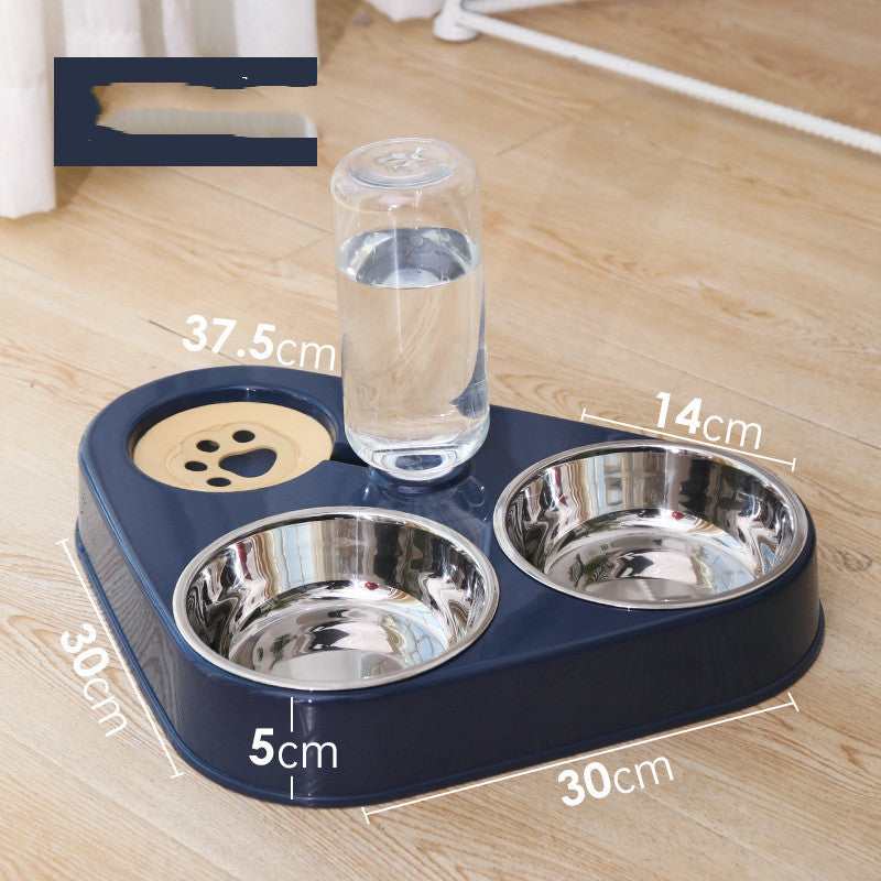 PetCarePlusShop®|3-in-1 Pet Feeder Bowl Set with Water Bottle