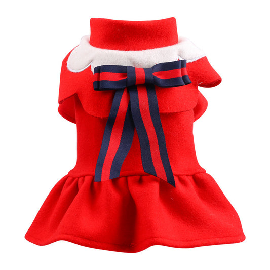 PetCarePlusShop®| British Style Woolen Pet Costume