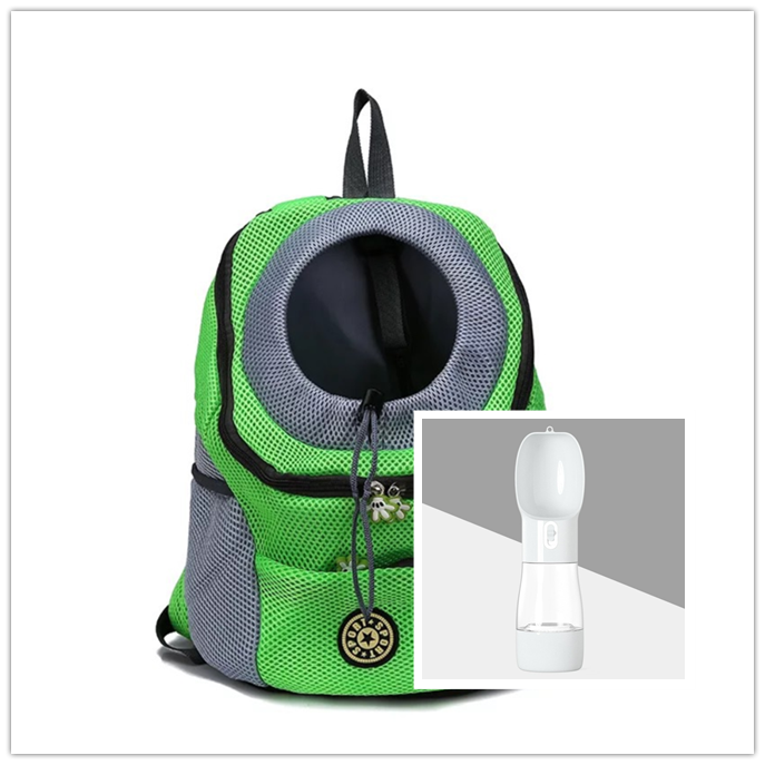 PetCarePlusShop®|Double Shoulder Dog Carrier Backpack for Travel