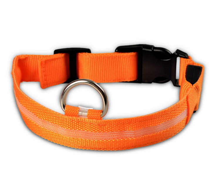 PetCarePlusShop®| Adjustable Nylon LED Pet Collar