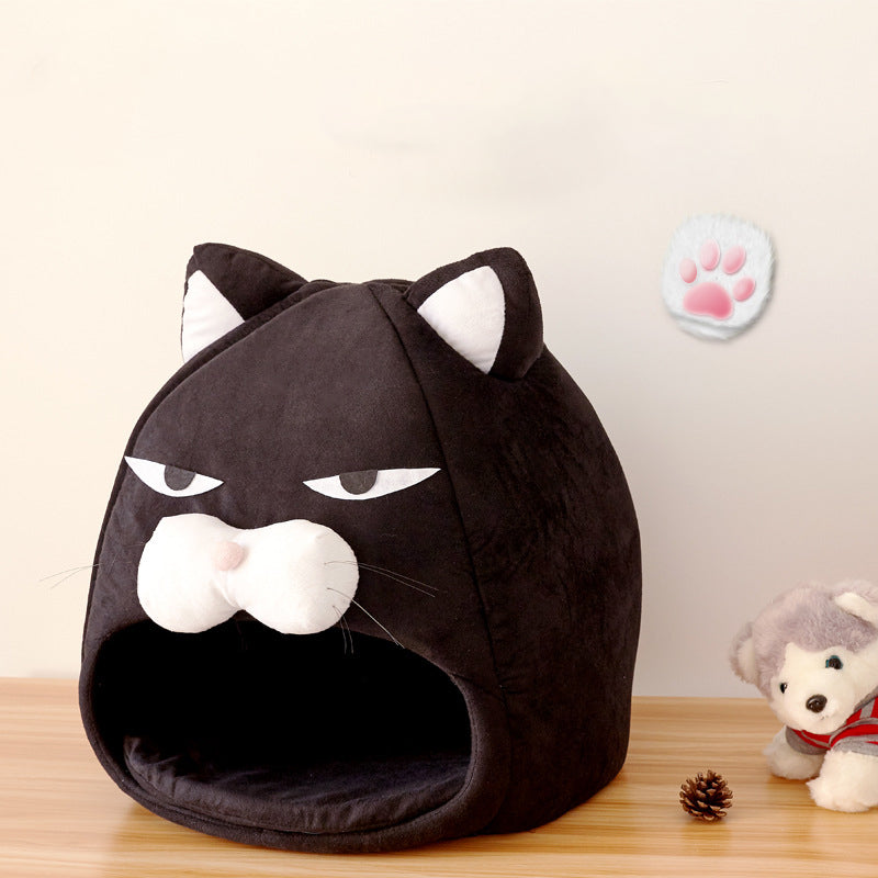 PetCarePlusShop®|Cozy Cat House Bed