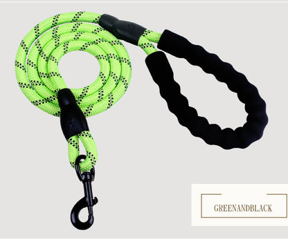 PetCarePlusShop®|Reflective Nylon Dog Leash for Small to Large Dogs