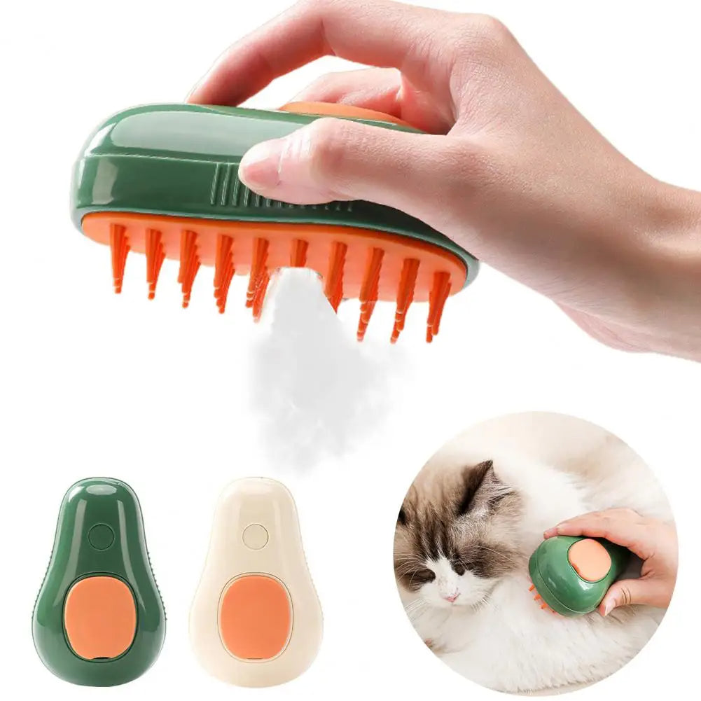 PetCarePlusShop®| Electric Grooming Comb for Cats and Dogs: Steamy Pet Care Solution