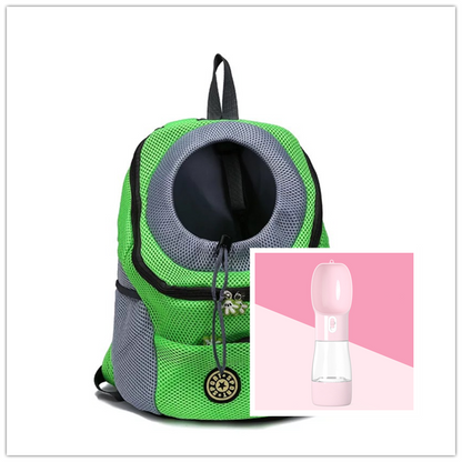 PetCarePlusShop®|Double Shoulder Dog Carrier Backpack for Travel