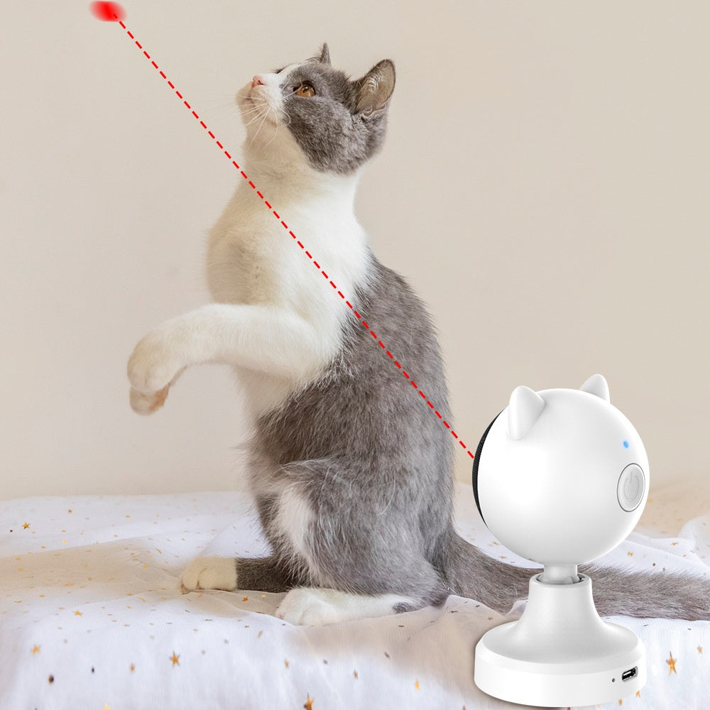 PetCarePlusShop®|Interactive Smart Laser Cat Teaser Toy USB Rechargeable