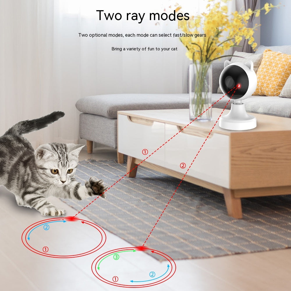 PetCarePlusShop®|Interactive Smart Laser Cat Teaser Toy USB Rechargeable