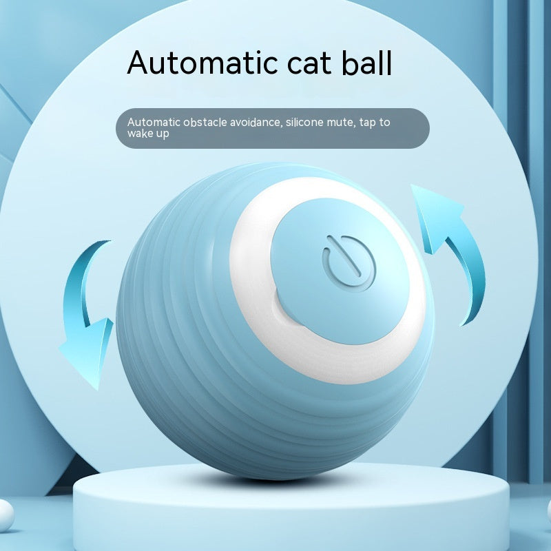 PetCarePlusShop®| Electric Cat Self Rolling Ball Toy