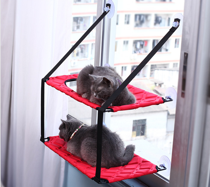 PetCarePlusShop®|Cat Hammock Window Resting Seat