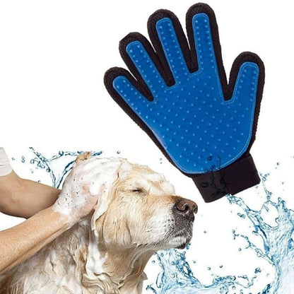 PetCarePlusShop®|Pet Grooming Glove: Gentle Deshedding Brush for Dogs & Cats