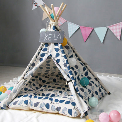 PetCarePlusShop®| Pet Teepee Tent Bed