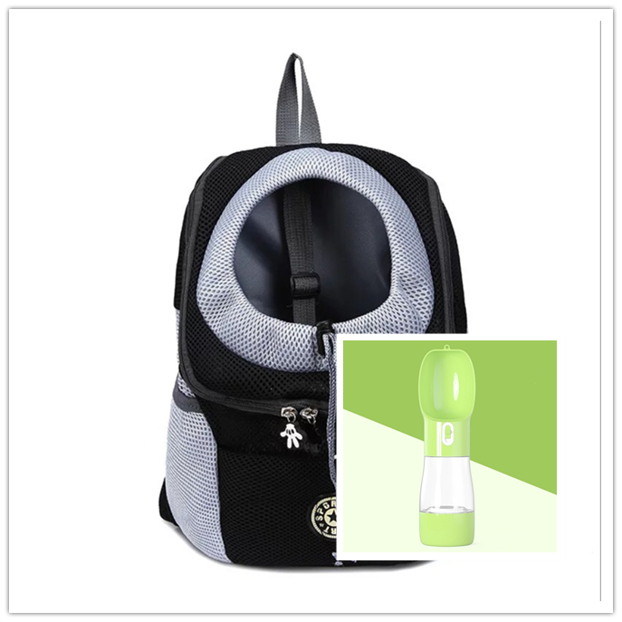 PetCarePlusShop®|Double Shoulder Dog Carrier Backpack for Travel