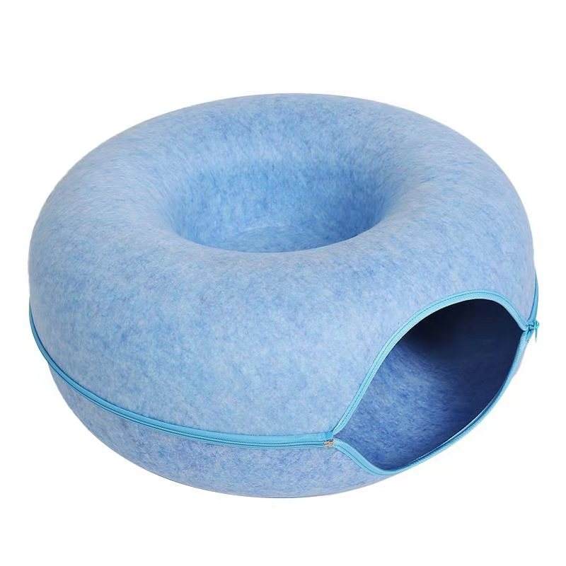 PetCarePlusShop®|Soft Cat Tunnel: Cozy Hideaway for Feline Fun and Comfort