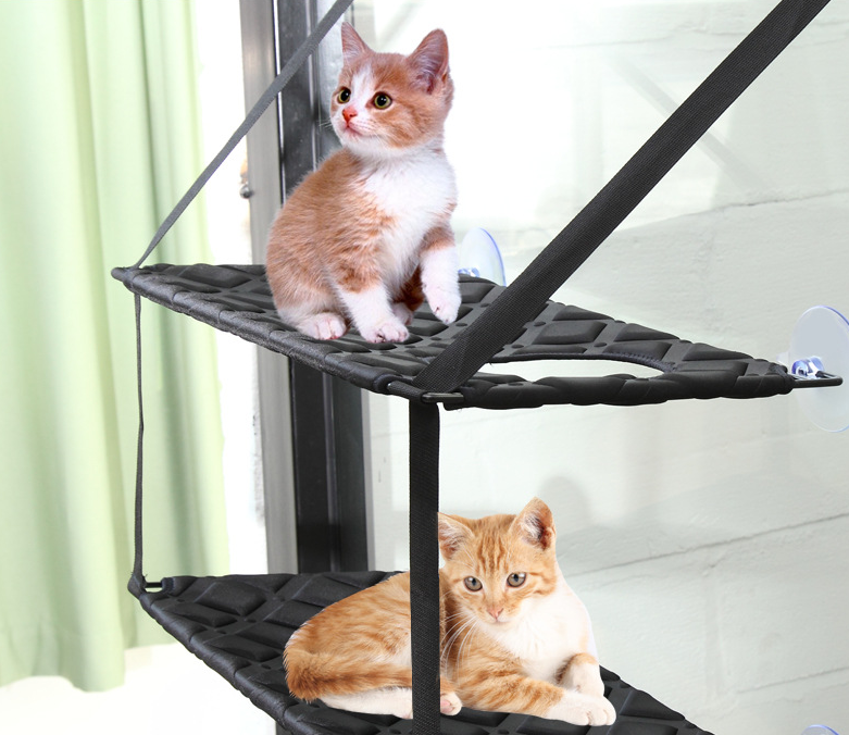 PetCarePlusShop®|Cat Hammock Window Resting Seat