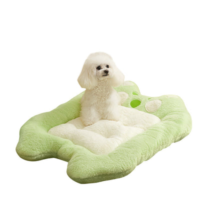 PetCarePlusShop®|Cozy Pet Bed Mat: Universal Thickened Fleece-lined Comfort for Cats & Dogs