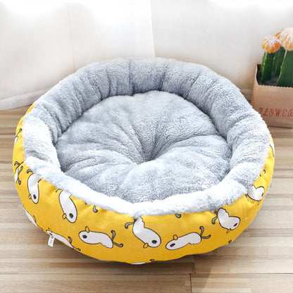 PetCarePlusShop®|Cozy Dog and Cat Bed: Padded with Round Cotton for Ultimate Comfort