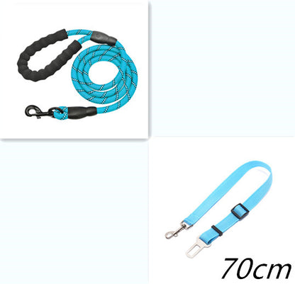 PetCarePlusShop®|Reflective Nylon Dog Leash for Small to Large Dogs