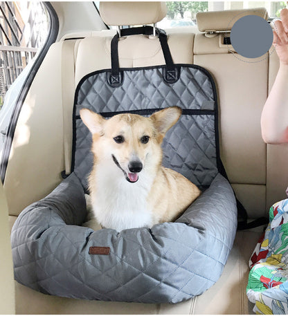 PetCarePlusShop®|2-in-1 Pet Dog Carrier & Car Seat Pad