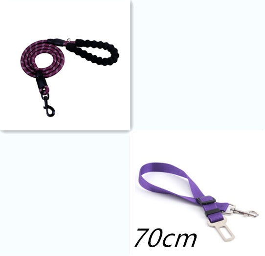 PetCarePlusShop®|Reflective Nylon Dog Leash for Small to Large Dogs