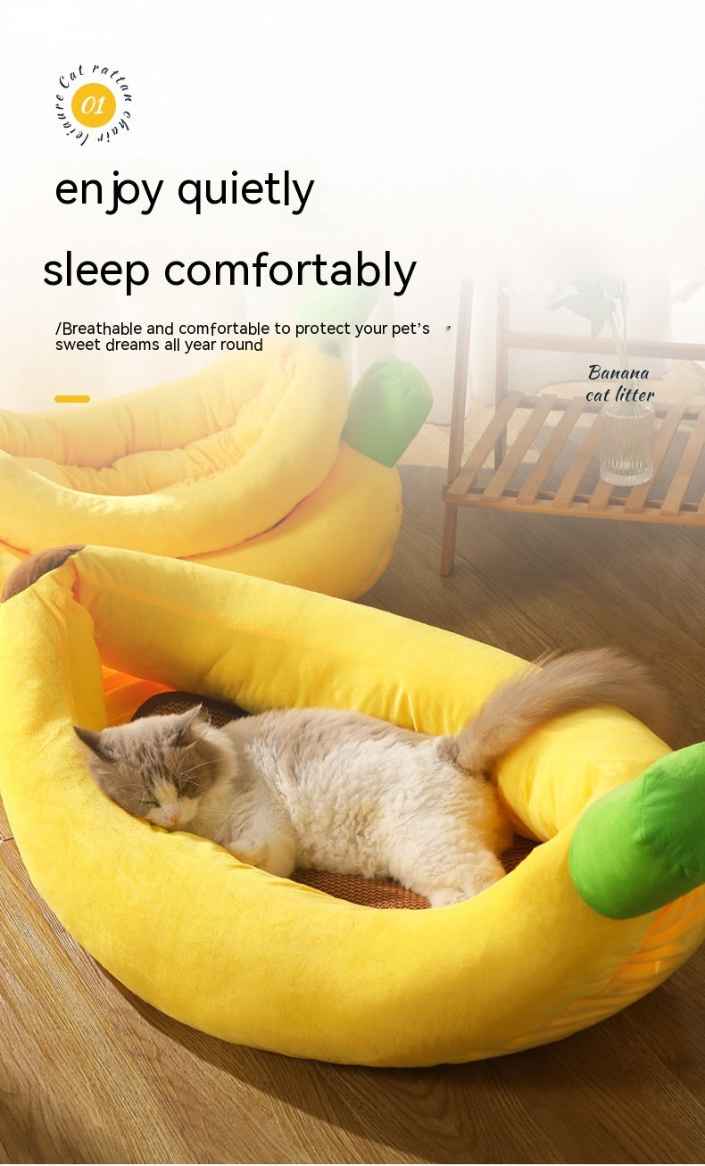 PetCarePlusShop®| Banana Pet Cushion