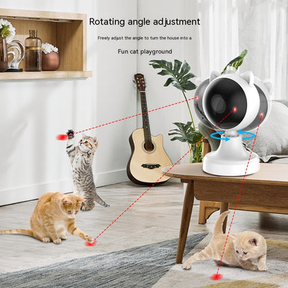 PetCarePlusShop®|Interactive Smart Laser Cat Teaser Toy USB Rechargeable