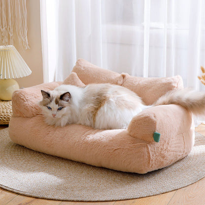 PetCarePlusShop®| Luxury Cat & Dog Bed Sofa