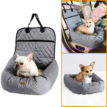 PetCarePlusShop®|2-in-1 Pet Dog Carrier & Car Seat Pad