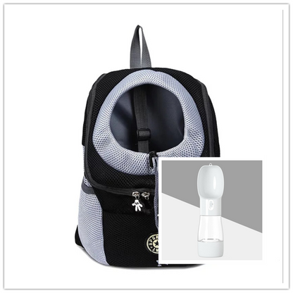 PetCarePlusShop®|Double Shoulder Dog Carrier Backpack for Travel