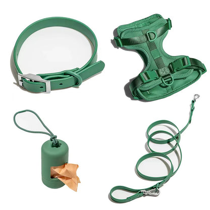 PetCarePlusShop®|Dog Tactical Chest Back Anti-bite Waterproof Collar