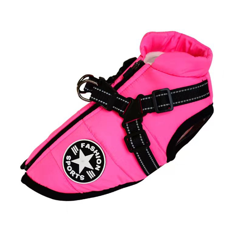 PetCarePlusShop®| Winter Dog Coats with Harnesses – Warm, Waterproof, and Stylish