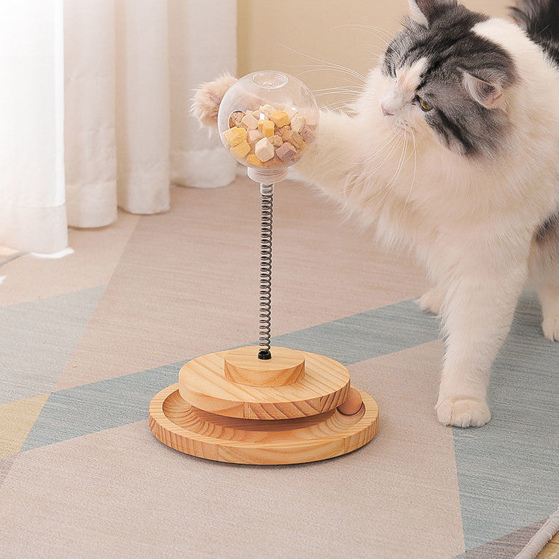 PetCarePlusShop®|Pet Cat Educational Toy Leaking Ball