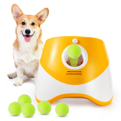 PetCarePlusShop®| Automatic Pet Tennis Launcher Toy