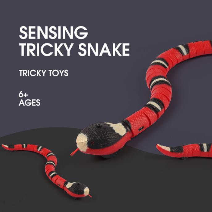 PetCarePlusShop®|Smart Sensing Snake Interactive Cat Toys