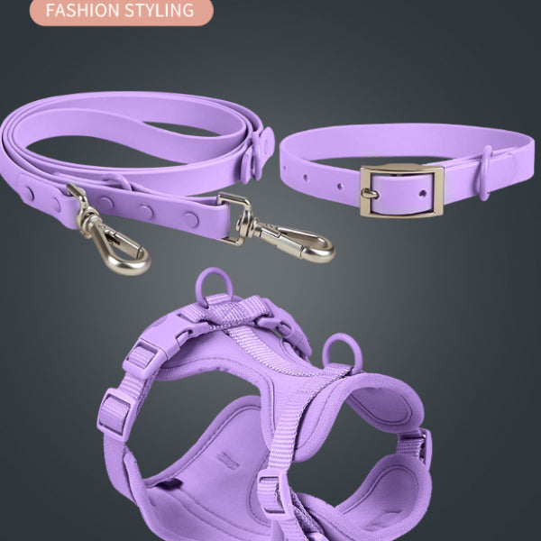 PetCarePlusShop®|Dog Tactical Chest Back Anti-bite Waterproof Collar