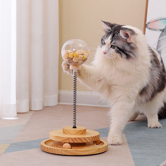 PetCarePlusShop®|Pet Cat Educational Toy Leaking Ball