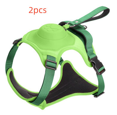 PetCarePlusShop®|Adjustable Explosion-proof Dog Harness Vest for Outdoor Training