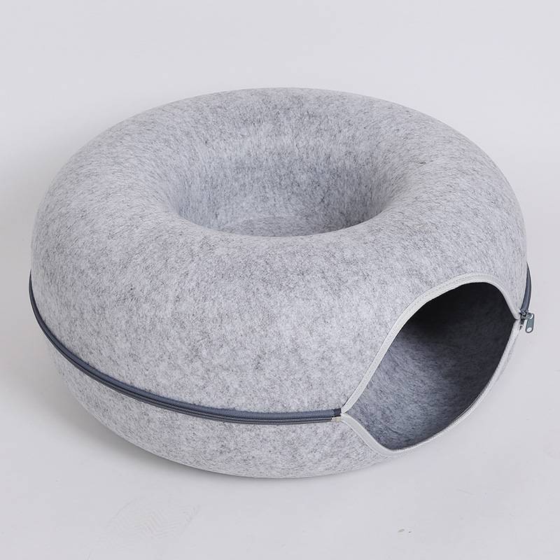 PetCarePlusShop®|Soft Cat Tunnel: Cozy Hideaway for Feline Fun and Comfort