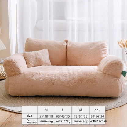 PetCarePlusShop®| Luxury Cat & Dog Bed Sofa